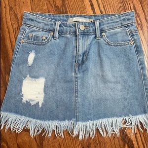 Girls Tractr Small Jean Skirt